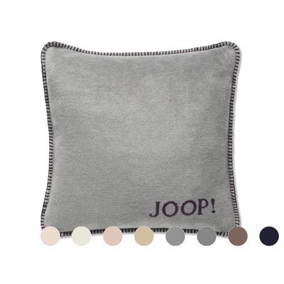 JOOP! »Uni-Doubleface« Kissen mit Füllung Macchiato-Cashew Image
