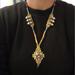J. Crew Jewelry | J. Crew Crystal Statement Necklace | Color: Gold | Size: Os