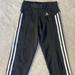 Adidas Pants & Jumpsuits | Adidas Stripe Leggings **Neverworn** | Color: Black/White | Size: S