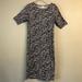 Lularoe Dresses | Lularoe Julia Dress, Size M | Color: Black/White | Size: M