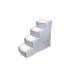 Pet Gear Easy 4 Step Pet Stair Plastic in Gray | 30.5 H x 16 W x 33.5 D in | Wayfair PG9740EG