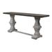 One Allium Way® Peru 70" Solid Wood Console Table Wood in Brown/Gray | 30 H x 70 W x 18 D in | Wayfair 2A1FAA2AD6DB468EB57312EFE51AF5B4