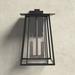 Birch Lane™ Omnira 2-Light Outdoor Wall Lantern Glass/Metal in Black | 15 H x 9.5 W x 10.3 D in | Wayfair 6B24C3A898714F76B9466AA924FE754B