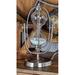 Ivy Bronx Antwerp 30 Minute Hourglass Glass/Metal in Gray | 24 H x 6 W x 6 D in | Wayfair 53425