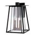 Birch Lane™ Omnira 2-Light Outdoor Wall Lantern Glass/Metal in Black | 15 H x 9.5 W x 10.3 D in | Wayfair C335B98C41F247B99F676A47D10973DC