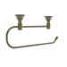 Canora Grey Gavin Under Cabinet Mounted Paper Towel Holder Brass in Yellow | 6.7 H x 14.2 W x 2 D in | Wayfair 7D262E5F8E384773A4840C87ED69A21E