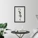 Brayden Studio® 'Sophisticated Lady' Framed Acrylic Painting Print Paper in Black/White | 18 H x 12 W x 1.5 D in | Wayfair HMPT1031 45385081