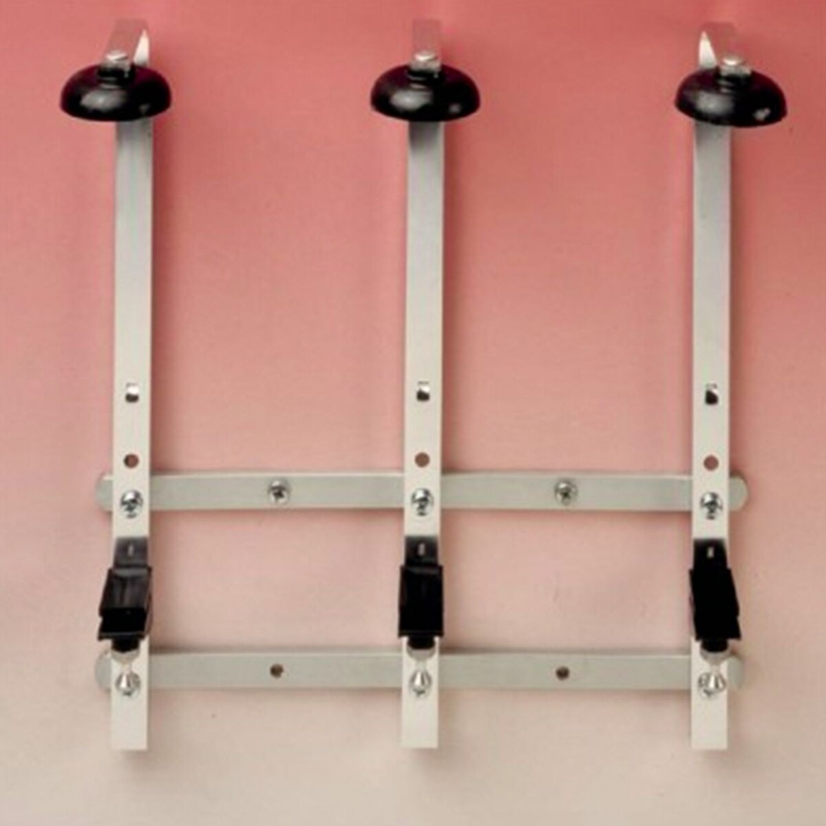 Profi Wandhalter für 0,7 - 1,0L Flaschen - Wandhalterung für 4 Flaschen Image