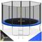 Trampolino con rete di protezione - tappeto elastico, trampolino elastico, tappeto elastico bambini