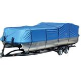 Wake Monsoon Series Pontoon Boat Cover 600D Marine Grade Durapel Polyester Canvas