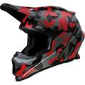 Z1R Rise Camouflage MX Offroad Helmet Camo Red LG