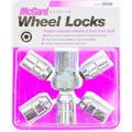 McGard 24538 RV Chrome Cone Seat Wheel Lock 5 Piece Set with Key
