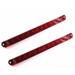 Pair 17 Red Multifunction Waterproof Brake Stop Turn ID Light Bar Trailer Truck