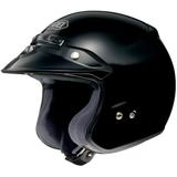 Shoei RJ Platinum-R Solid Helmet (Large Black)