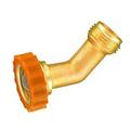 HOSE SAVER 45 DEGREES BRASS LEAD-FREE CARDED