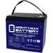 12V 55AH GEL Emergency Lighting Battery for GT225S7