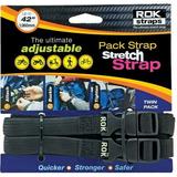 ROK Straps - ROK10314 - 12 to 42 Medium Tie Downs Cruiser Black 5/8 2-Pack