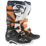 Alpinestars Tech 7 Men s Black/White/Orange Motocross Boots Orange 5
