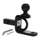 Rigid Hitch (ATV-125) ATV/UTV Ball Mount for 1-1/4 inch Receivers with 2 Inch Hitch Ball - Made In U.S.A.