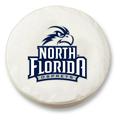 NCAA Tire Cover by Holland Bar Stool - North Florida Ospreys White - 29 L x 8 W
