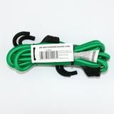 Hyper Tough 2 Pack 48 inch Standard Bungee Cords Rubber Green Color