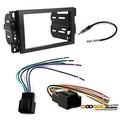 chevrolet 2006 - 2007 monte carlo car stereo dash install mounting kit wire harness radio antenna