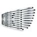 APS Premium Stainless Steel Silver Horizontal Billet Grille Compatible with Ford Explorer 2002-2005 Lower Bumper N19-C23358F