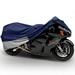 NEH Superior Travel Dust Motorcycle Sport Bike Cover: Fits Up To Length 90 - All Sport Bikes & Small To Medium Cruiser Bikes - Compatible with Yamaha Honda Suzuki Kawasaki Ducati Triumph Motorcross