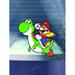 Mario Riding Yoshi Vinyl Decal Sticker | Cars Trucks Vans Walls Laptops Cups | Printed | 5.5 inches | KCD986