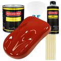 Restoration Shop - Scarlet Red Acrylic Enamel Auto Paint Complete Gallon Paint Kit Single Stage High Gloss