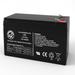 Moose Z1100 12V 7Ah Sealed Lead Acid Battery - This Is an AJC Brand Replacement