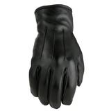 Z1R 938 Womens Deer Skin Leather Motorcycle Gloves Black SM