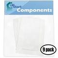 27 Replacement for Eureka 2000 Series Vacuum Bags - Compatible with Eureka F & G Vacuum Bags (9-Pack - 3 Vacuum Bags per Pack)