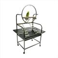 A&E Cage J6 Black The O Parrot Play Stand