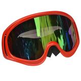 Sunrise Eyewear Motorcycle Bike Ski Skate Mopeds UV400 Bicycle Sunglasses Goggles Lens(Red)