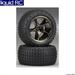 Traxxas Tires And Wheels Black Chrome Assembled Bandit 2-Piece 2470A