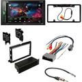 KIT4728 Bundle for 2007-2010 Ford Expedition W/ Pioneer Double DIN Car Stereo with Bluetooth/Backup Camera/Installation Kit/in-Dash DVD/CD AM/FM 6.2 WVGA Touchscreen Digital Media Receiver