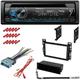 KIT2466 Bundle with Pioneer Bluetooth Car Stereo and complete Installation Kit for 2005 Honda Civic Special Edition Single Din Radio CD/AM/FM Radio Dash Mounting Kit