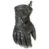 Joe Rocket Windchill Mens Black Leather Motorcycle Gloves Medium