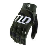 Troy Lee Designs Air Camo Green Black Gloves