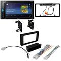 KIT635 Bundle with Pioneer Multimedia DVD Car Stereo and Installation Kit - for 2016 Toyota Tacoma W/OEM 7 Screen / Bluetooth Touchscreen - Backup Camera 2Din Mounting Kit