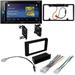 KIT635 Bundle with Pioneer Multimedia DVD Car Stereo and Installation Kit - for 2016 Toyota Tacoma W/OEM 7 Screen / Bluetooth Touchscreen - Backup Camera 2Din Mounting Kit