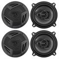 (4) Rockville RV5.3A 5.25 3-Way Car Speakers 1200 Watts/200 Watts RMS CEA Rated