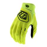 Troy Lee Designs Air Solid 22SF Mens MX Offroad Gloves Fluo Yellow LG