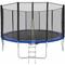 Trampolino con rete di protezione - tappeto elastico, trampolino elastico, tappeto elastico bambini