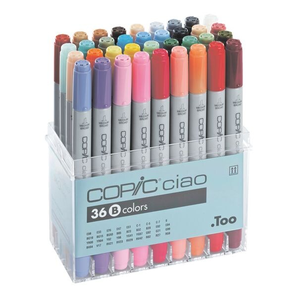 COPIC® Ciao 36er-Set COPIC® Ciao B Layoutmarker Image