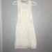 American Eagle Outfitters Dresses | American Eagle White Floral Eyelet Cutout Dress | Color: Cream/White | Size: 4