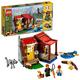 LEGO 31098 Creator 3in1 Outback Cabin, Bird Watch Tower and Canal Boat Set