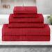 Ebern Designs Hannu Eco-Friendly Sustainable Cotton 6 Piece Assorted Bathroom Towel Set 100% Cotton in Red/Brown | 27 W in | Wayfair