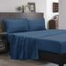 Latitude Run® Luxurious & Soft Comfort Sheet Set Microfiber/Polyester in Blue/Navy | 80 H x 78 W in | Wayfair 1D833E18160F4344A350E60FAB29029F